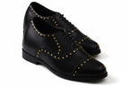 The Urban Chic is a designer elevator brogue crafted with a discreet 2.5 inch hidden lift. Built for formal dressing, smart casual styling, and elevated everyday wear, the silhouette combines classic brogue structure with contemporary comfort and handcrafted detailing.