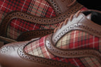 Modern designer brogues with a discreet 2.5 inch hidden lift. Crafted for evening wear, formal dressing, and smart casual styling by Boylift.