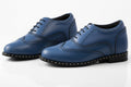 Orion is a designer elevator brogue crafted with a discreet 2.5 inch hidden lift, combining sleek brogue construction with modern handcrafted detailing. Designed for formalwear, office dressing, evening styling, and elevated everyday wear, the silhouette delivers understated height enhancement with structured comfort and timeless versatility.