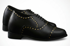 The Urban Chic is a designer elevator brogue crafted with a discreet 2.5 inch hidden lift. Built for formal dressing, smart casual styling, and elevated everyday wear, the silhouette combines classic brogue structure with contemporary comfort and handcrafted detailing.